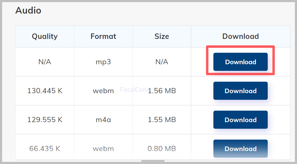 유튜브 노래 다운 사이트