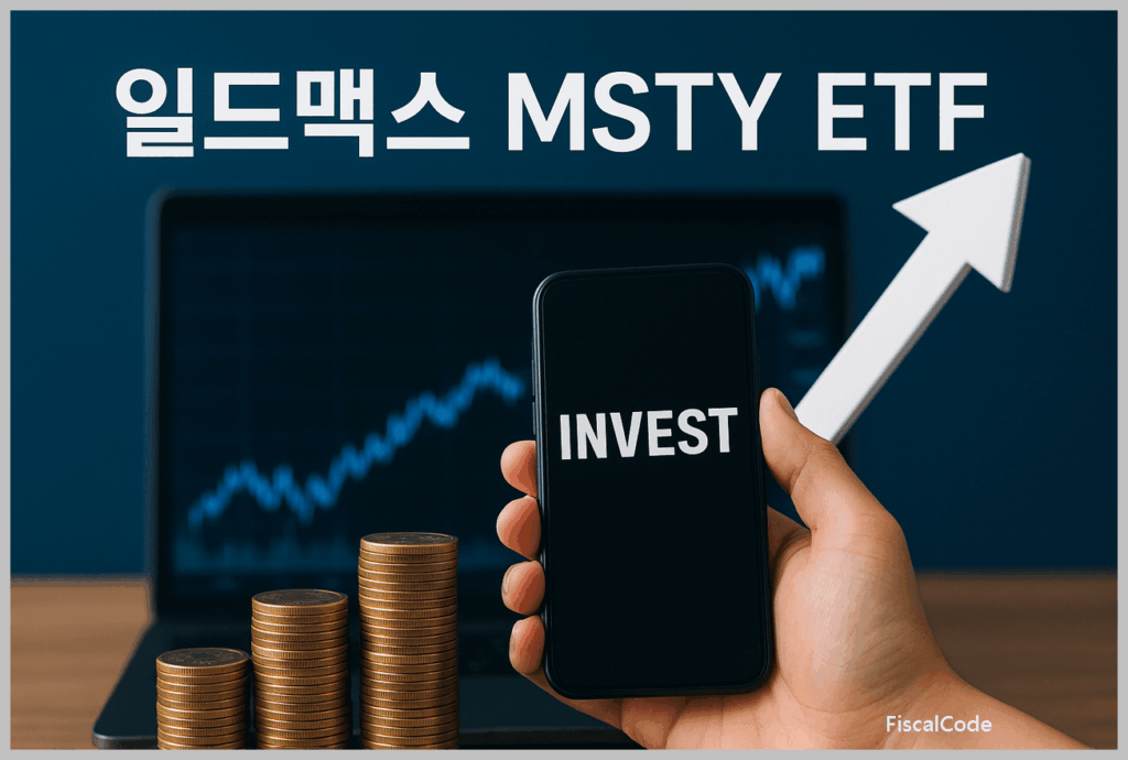 일드맥스 msty etf 배당금 배당락일 배당일