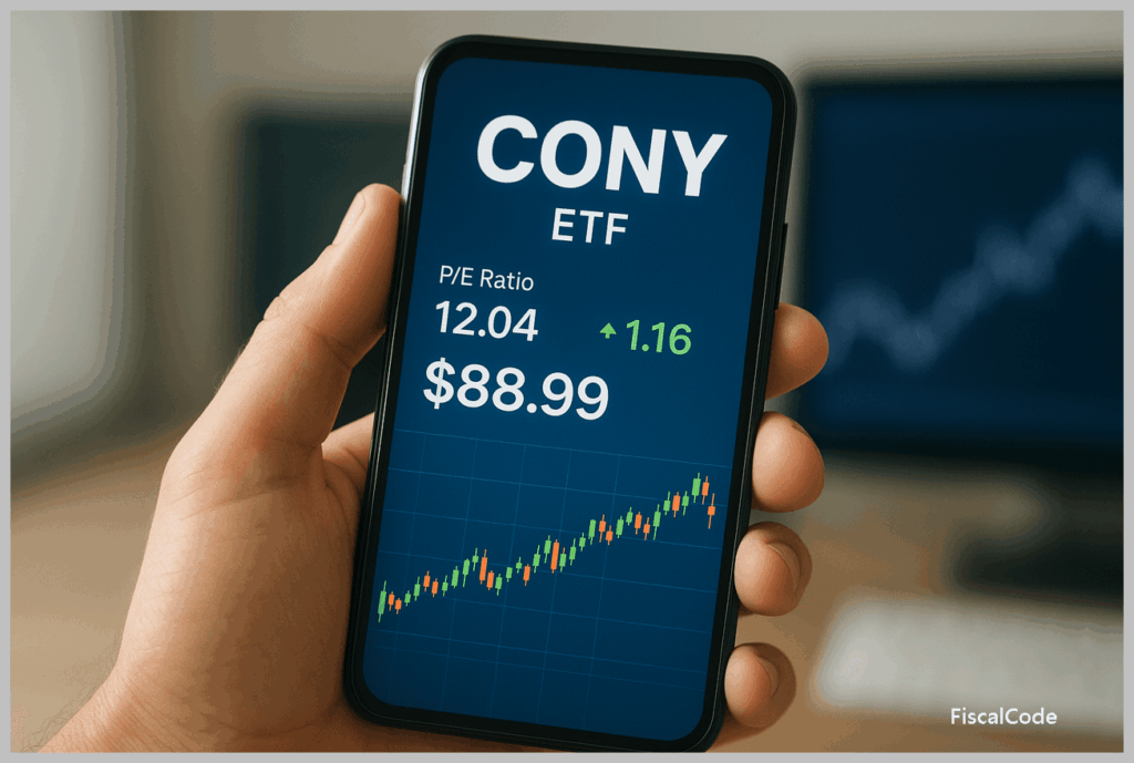 cony etf 배당금 배당락일 지급일