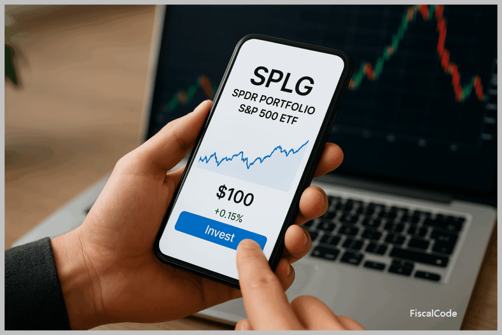 splg etf 배당금 주가 수수료 및 voo etf와 비교