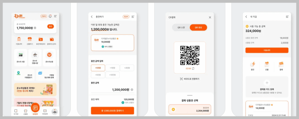 디지털 온누리상품권 사용방법 및 사용처