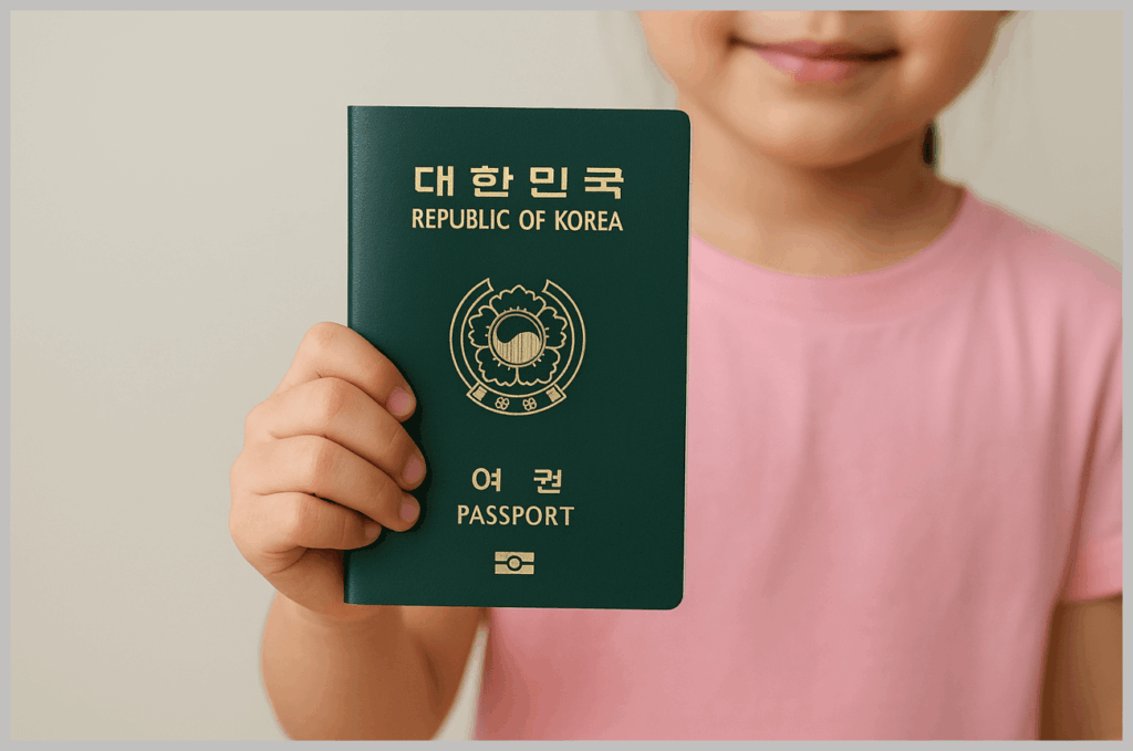 미성년자 여권 발급 방법 및 준비물